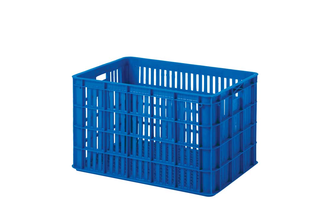 CONTAINER BOX PLASTIK JUMBO RABBIT 7007 | KERANJANG INDUSTRI | UKURAN 68 x 49 x 42 cm | WARNA BIRU, MERAH & KUNING | JUAL HARGA GROSIR KE SELURUH INDONESIA