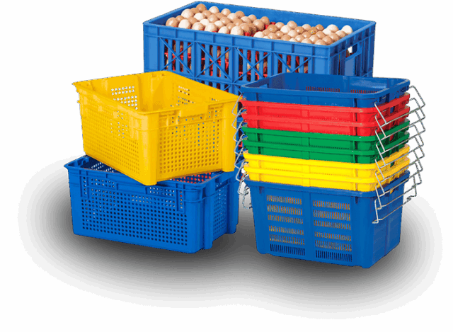 BOX CONTAINER PLASTIK INDUSTRI RABBIT 3324 VOLUME 60 LITER UKURAN ...