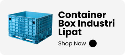 CONTAINER BOX PLASTIK KERANJANG KONTAINER INDUSTRI SERBAGUNA