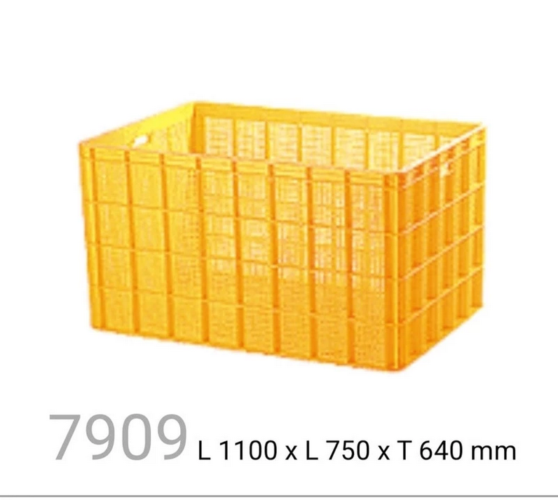 KERANJANG INDUSTRI BESAR RABBIT 7909 PLASTIC CONTAINER | UKURAN 110 x 75 x 64 cm | JUAL HARGA GROSIR KE SELURUH INDONESIA