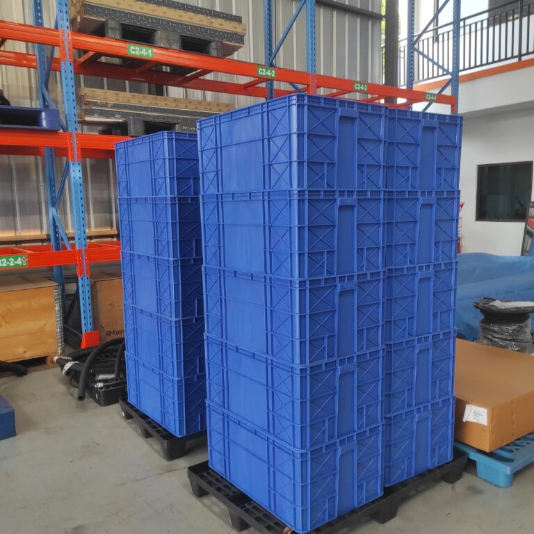 Box Rabbit 2246 Biru PENGIRIMAN BOX CONTAINER KERANJANG PLASTIK INDUSTRI RABBIT 7033 BIRU KE ...