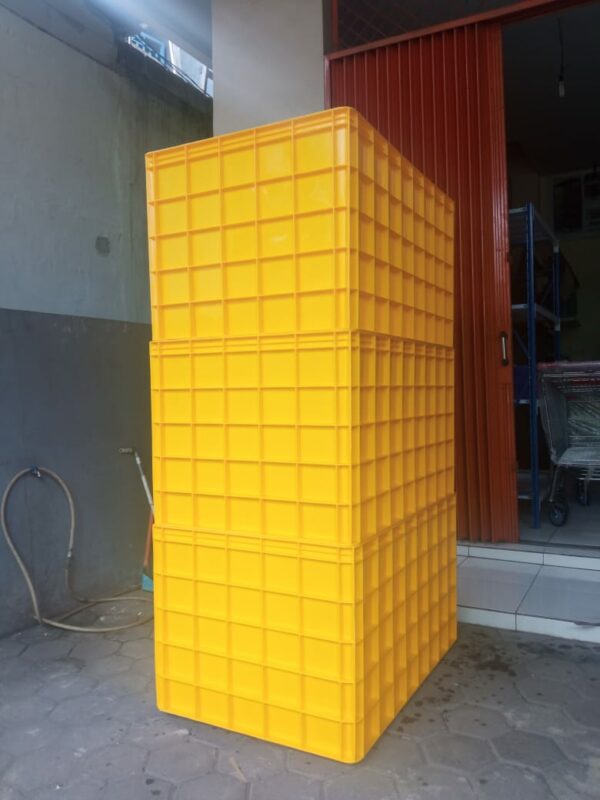 CONTAINER BOX INDUSTRI KERANJANG PLASTIK RABBIT GREEN LEAF HANATA YTH ...