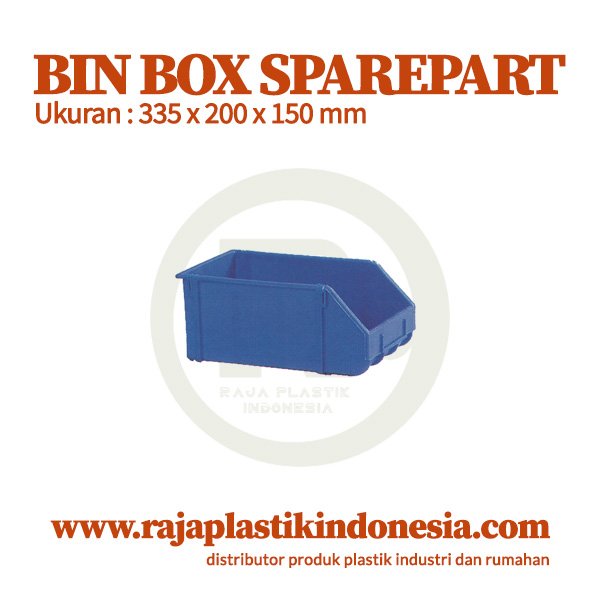 BIN BOX SPAREPART CONTAINER PLASTIK INDUSTRI RABBIT 0222
